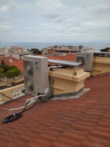 Climatisation sur le toit