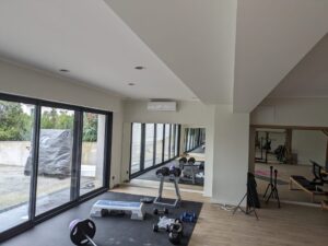 Salle de sport avec climatisation